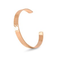 9.5 mm Hammered Solid Copper Cuff
