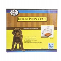 Four Paws K-9 Keeper Puppy Crate with Front and Top Door - 24 L x 18 W x 21 H