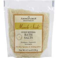 Muscle Soak - Ocean Mineral Bath Salt Packet Eucalyptus Peppermint And Lemongrass 4.5 oz