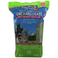 Vitakraft Fresh and Natural Orchard Grass - Soft Stemmed Grass Hay - 28 oz - 2 Pieces