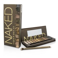 Urban Decay - Naked Eyeshadow Palette 12x Eyeshadow 1x Doubled Ended Shadow Blending Brush