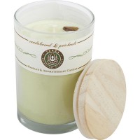 Sandalwood And Patchouli - Massage And Aromatherapy Soy Candle 12 oz Tumbler
