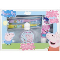Peppa Pig - Eau De Toilette Spray 1.7 oz And Toothpaste 2.5 oz And Two Toothbrushes