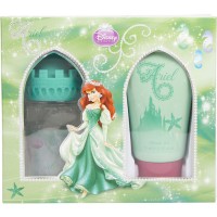 Little Mermaid - Eau De Toilette Spray 1.7 oz Castle Packaging And Shower Gel 2.5 oz