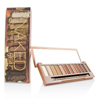 Urban Decay - Naked Heat Palette 12  Eyeshadow 1  Doubled Ended Blending  Detailed Crease Brush