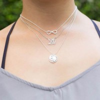 16 in. + 1 in. + 1 in. Infinity Necklace 