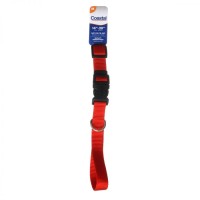 Tuff Collar Nylon Adjustable Collar - Red - 14 - 20 Long x 5 8 Wide