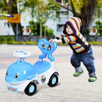 3 - In - 1 Baby Walker Sliding Car Pushing Cart Toddler Ride