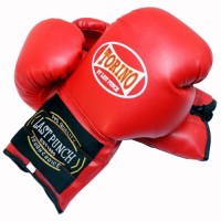 14 oz Red Torino Boxing Gloves Heavy Duty