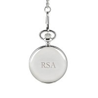 Silver Plated Pocket Watch