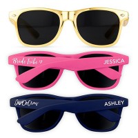 Bridal Party Personalized Sunglasses For Bachelorette - 2 Pieces