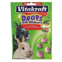 VitaKraft Wildberry Drops for Rabbits - 5.3 oz - 2 Pieces