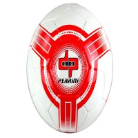 Perrini Futsal Official Size 4 Soccer Ball White and Red