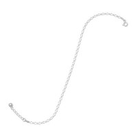 9 in. + 1 in. Extension Rombo/Figaro Chain Anklet