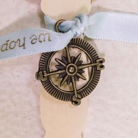 Compass Charms 12 - 2 Pieces