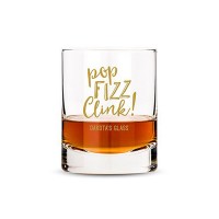 Personalized Whiskey Glasses With Pop Fizz Clink! Printing