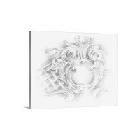 Acanthus Ornament I Wall Art - Canvas - Gallery Wrap