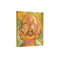 Faces Of Copulation Wall Art - Canvas - Gallery Wrap