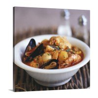 Fish Stew With Potatoes France Wall Art - Canvas - Gallery Wrap