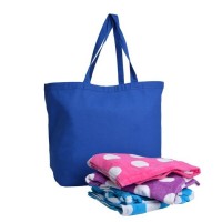Large Canvas Tote Bag With Gusset