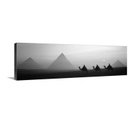 Giza Pyramids Egypt Wall Art - Canvas - Gallery Wrap