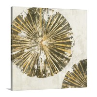 Gold Plate I I Wall Art - Canvas - Gallery Wrap