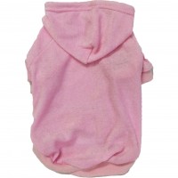 French Terry Pet Hoodie Hooded Sweater - Pink