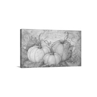 Pumpkins Wall Art - Canvas - Gallery Wrap