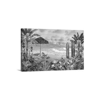 Surfing the Islands Wall Art - Canvas - Gallery Wrap