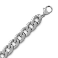 300 Stainless Steel Curb Chain - 11.4 mm