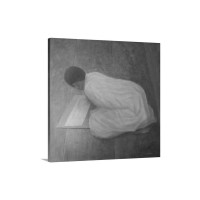 Young Monk In Class Wall Art - Canvas - Gallery Wrap