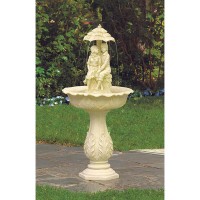 Couple Statue Water Fountain