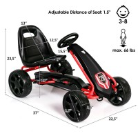 Kids Ride On Toys Pedal Powered Go Kart Pedal Car