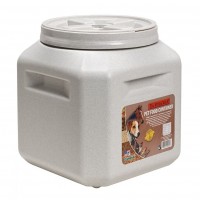 Vittles Vault Airtight Square Pet Food Container - Holds 30-35 lbs - 13L x 14W x 14H