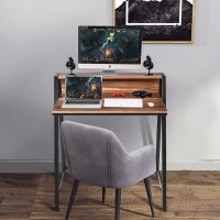 2 Tier Home Office Study Workstation Computer Desk