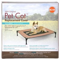 K and H Pet Cot Cover - Chocolate Brown - Large - 30 in. L x 42 in. W