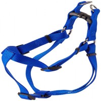 Coastal Pet Comfort Wrap Adjustable Harness - Blue - Medium - Girth Size 20 in.-32 in.