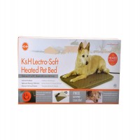 K and H Pet Products Lectro Soft Heating Bed - Indoor Outdoor - Medium - 24 L x 19 W x 1.5 H