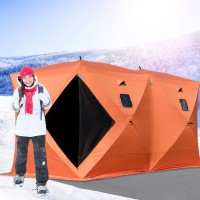 Waterproof Pop - Up 8-person Ice Shelter Fishing Tent
