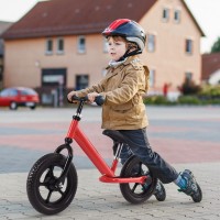 Red 12 In. Kids No - Pedal Bike W/ Adjustable Seat