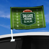 Personalized Tailgate Weekend Car Flag