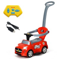 Kids Electric Ride On Car Toddler Push Car Stroller