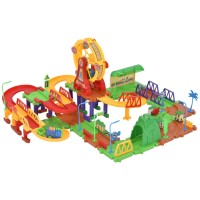 106 Pcs Railway Train Building Blocks With Light And Music