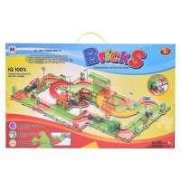 77 Pcs Railway Train Building Blocks Brick Toy