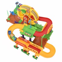 54 Pcs Railway Train Building Blocks With Light And Music