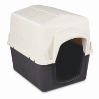 Pet mate Bar home III Shelter - White & Gray - X-Small - 26.5 in.L x 18 in.W x 16.5 in.H