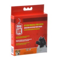 Dog It Nylon Muzzle for Dogs - Small - 4.7 in. Long - 3 Pieces