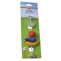 Kaytee Kabob and Suction Cup Refillable Treat Holder - Small - 7.5 in.  Long - 2 Pieces