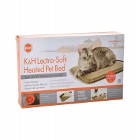 K and H Pet Products Lectro Soft Heating Bed - Indoor Outdoor - Small - 18 L x 14 W x 1.5 H