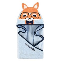Animal Face Hooded Towel - Fox